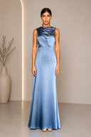 Vestido Lottie Slate Blue
