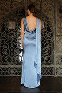 Vestido Lottie Slate Blue