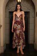 Vestido Maygen Burgundy