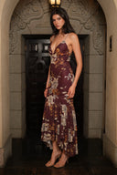 Vestido Maygen Burgundy