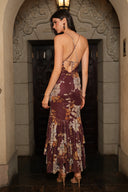 Vestido Maygen Burgundy
