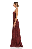 Vestido Molly Marsala