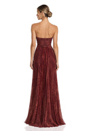 Vestido Molly Marsala
