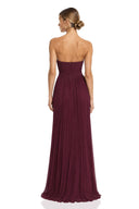 Vestido Molly Wine