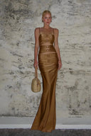 Vestido Pipa Amendoa