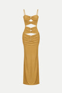 Vestido Pipa Amendoa