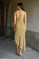 Vestido Polka Gold