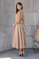 Vestido Stevie Light Mocha
