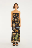 Vestido Tule Bibelo Preto