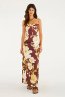 Vestido Fenda Lola Roxo