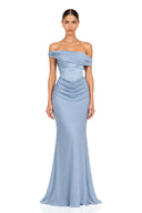 Vestido Zoey Dusty Blue