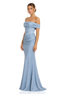 Vestido Zoey Dusty Blue