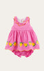 Vestido Bebe Bordado Limoeiro