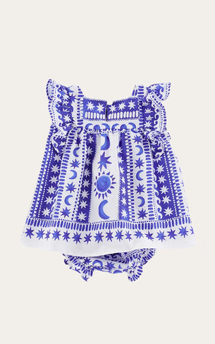 Vestido Bebe Fases Lua Mini