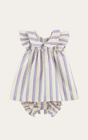 Vestido Niña Bebe Listrado Beirinha