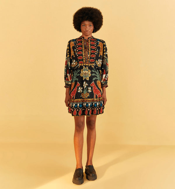 Vestido Brilho Tropical