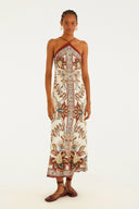 Vestido Cropped Jardim Cereja