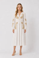 Vestido Lana Off White