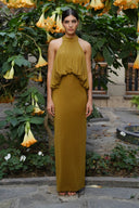 Vestido Millie Ochre