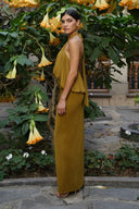 Vestido Millie Ochre