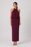 Vestido Millie Plum