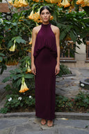 Vestido Millie Plum
