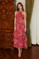 Vestido Sandy Burgundy