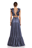 Vestido Sophie Slate Blue