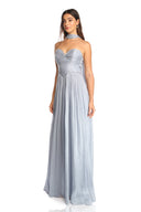 Vestido Vanity Dusty Blue