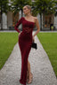Vestido Amelie Burgundy