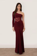 Vestido Amelie Burgundy