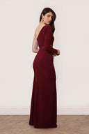 Vestido Amelie Burgundy