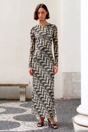 Vestido Botoes Tucanario Preto