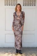 Vestido Dalia Chocolate