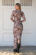 Vestido Dalia Chocolate