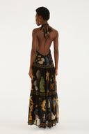 Vestido Longo Bibelo Preto