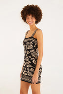 Vestido Tricot Curto Preto