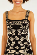 Vestido Tricot Curto Preto