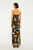 Vestido Tule Bibelo Preto