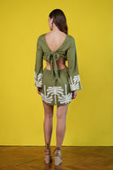 Vestido Palm Olive Green