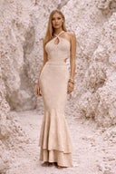 Vestido Victoria Cinza
