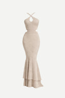 Vestido Victoria Cinza