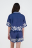 Blusa Wild Flower  Blue