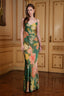 Vestido Zinnia Teal Green