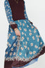 Vestido Aimie Burgundy Blue