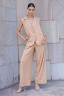 Pantalon Alfaiataria Recortes