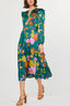 Vestido Aurie Green Floral