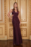 Vestido Aveline Burgundy