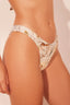 Bikini Bandeaus Stars Beige