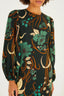 Vestido Beatrice Floral Black Multi